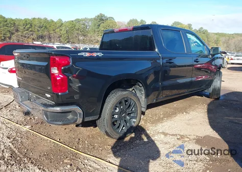 2024 Chevrolet Silverado 1500 4Wd Short Bed Lt z USA, uszkodzony, nr VIN 1GCPDDEK3RZ110490